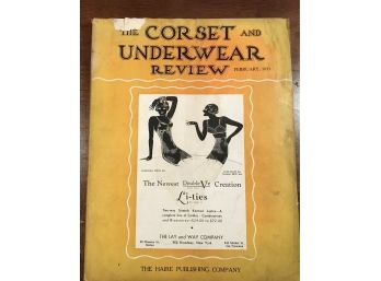 The Corset & Underwear Review Magazine February 1933