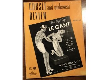 Corset & Underwear Review Magazine September 1938