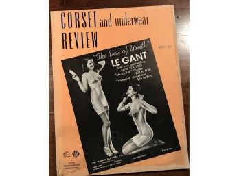 Corset & Underwear Review Magazine August 1938