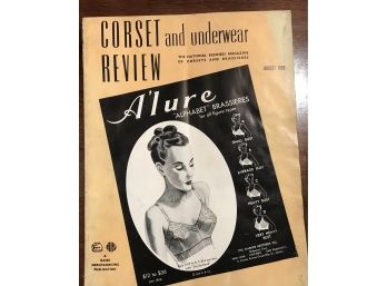 Corset & Underwear Review Magazine  August 1940