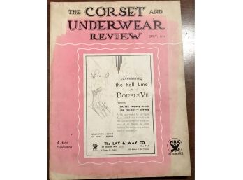 The Corset & Underwear Review Magazine July 1934