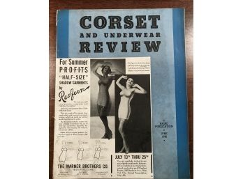 The Corset & Underwear Review Magazine June 1936