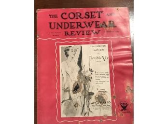 Corset & Underwear Review Magazine  September 1933