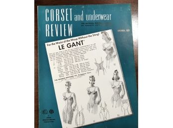 Corset & Underwear Review Magazine November 1939