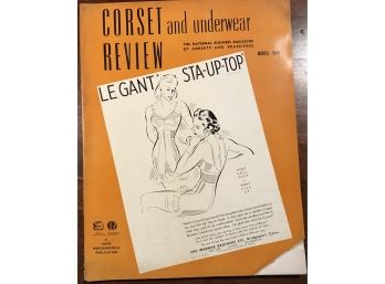 Corset & Underwear Review Magazine March 1940