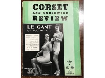 Corset & Underwear Review Magazine December 1937