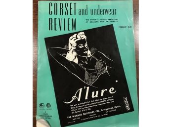Corset & Underwear Review Magazine February 1940