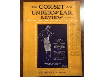 The Corset & Underwear Review Magazine October 1932