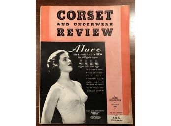 Corset & Underwear Review Magazine October 1937