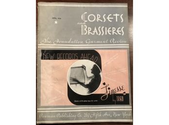 Corsets & Brassieres Magazine April 1936