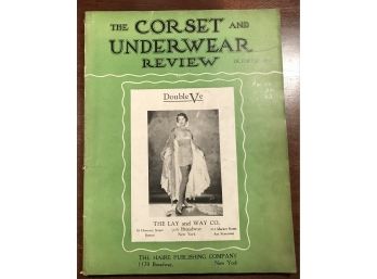 The Corset & Underwear Review Magazine October 1930
