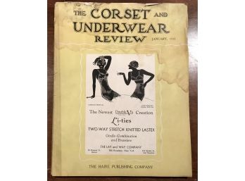 The Corset & Underwear Review Magazine January 1933