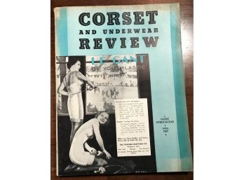 Corset & Underwear Review Magazine April 1937