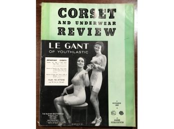 Corset & Underwear Review Magazine December 1937