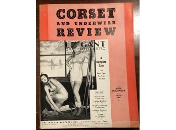 Corset & Underwear Review Magazine January 1937