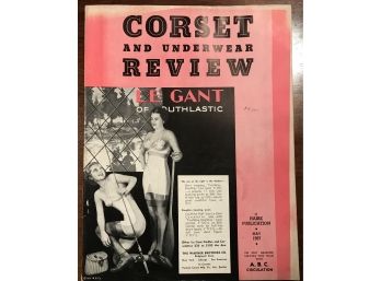 Corset & Underwear Review Magazine May 1937