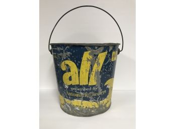 Vintage 'All' Detergent Bucket