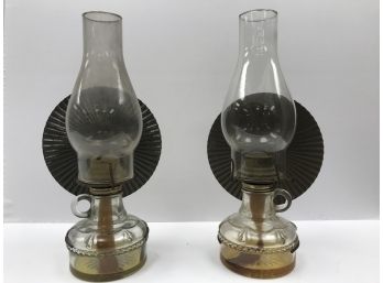 2 Glass Lanterns - Made By Eagle