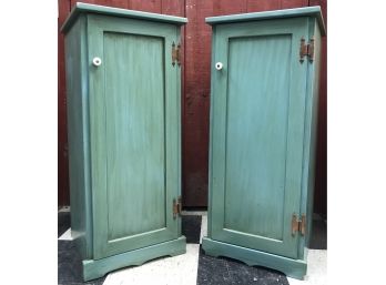 Pair Of Paper Cabinets
