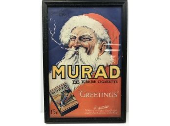 1915 Murad Turkish Cigarette Ad (Original)