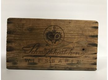 Vintage Schmuckkastehen Crate