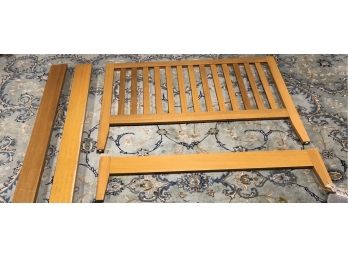 Full Sized Maple Bed Frame