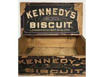 Vintage Kennedy's Biscuit Box