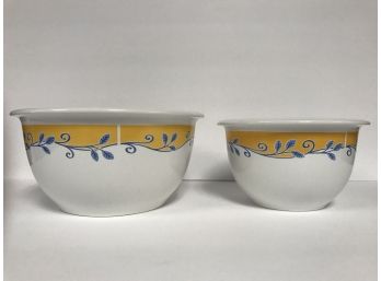 Set Of 2 Corelle Stoneware Bowls