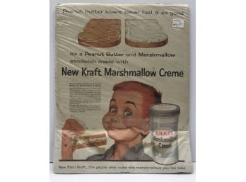 Vintage Kraft Marshmallow Creme Ad (Original)
