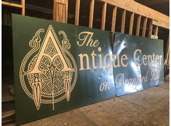 Massive Signage - 'The Antique Center On Branford Hill'