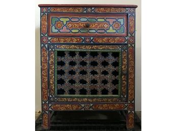 Small Moroccan Storage Chest With Drawer