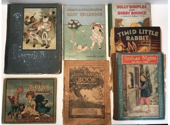 Vintage And Antique Children's Book Lot (7)