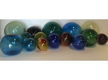 15 Handblown Glass Globes
