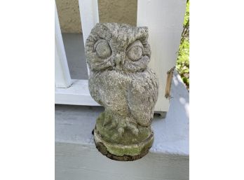 A Concrete Garden Owl