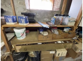 A Pickers Paradise - A Basement Collection Of Tools, Parts And Misc Items For Fixing Things!