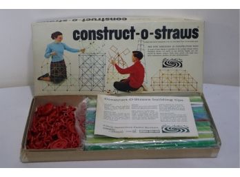 1964 Parker Brothers Construct - O - Straws