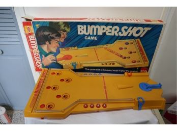 1973 Ideal Bumper Shot Game With Original Box