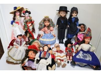 Doll Collection Mixed Materials And Varied Conditions (14)