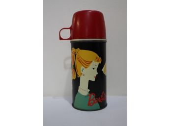 1962 Barbie Thermos 10 Ounce Size Mattel Inc.