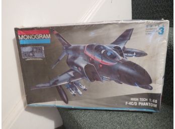 Monogram High Tech F-4C-D Model Airplane New In Box