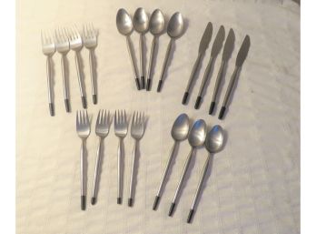 Mid-century Modern Stanley Roberts 'Tahitian' Flatware For Four