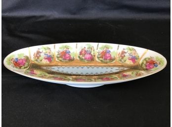 Royal Vienna Love Story Olive Dish, 22K Gold Inlay