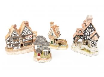 Collection Of Four David Winter Cottages