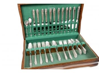 1937 Vintage Holmes & Edwards Inlaid Silverplate Flatware