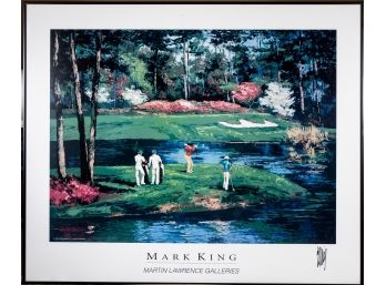 Signed Poster Print Of 'De Soto Springs Pond' By Mark King