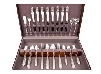 Danish Princess By Holmes & Edwards Grille/Viande Silverplate Flatware Set