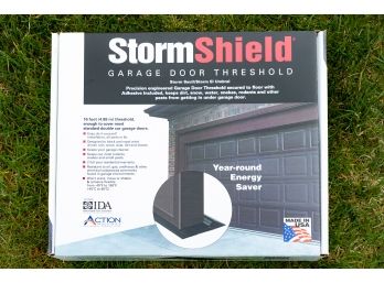 Storm Shield 16 Ft. Garage Door Threshold Weather Seal With Adhesive Caulk Tube