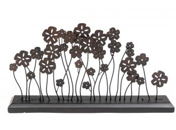 Metal Iron Flower Picture Holder