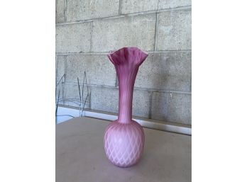 Satin Glass Vase