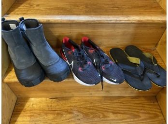 North Face Nike Mann Flip Flops Mens Footwear Size 12.5